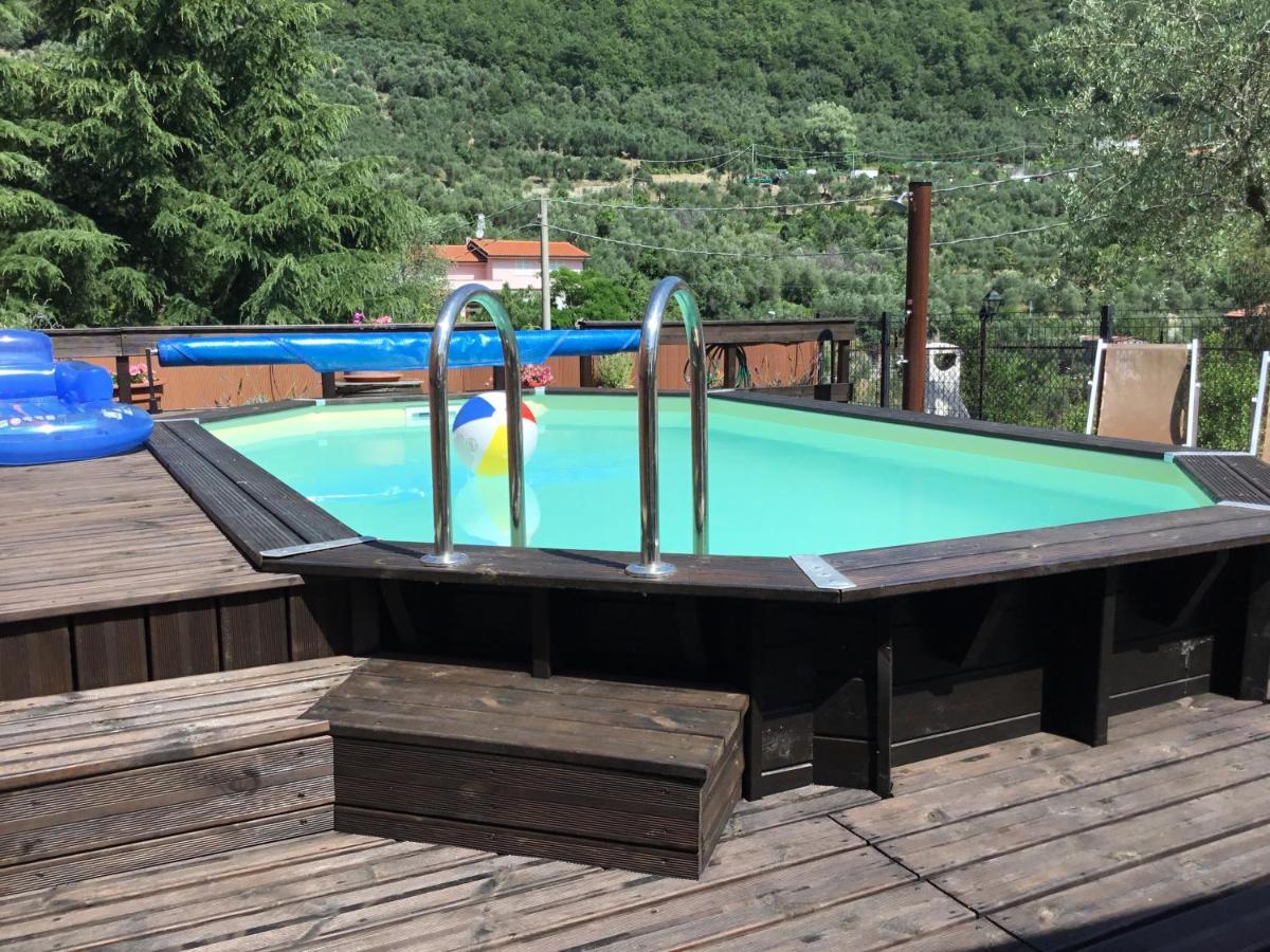Casa Ginni Con Piscina E Giardino Caravonica Exterior photo