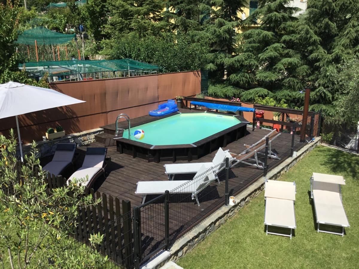 Casa Ginni Con Piscina E Giardino Caravonica Exterior photo